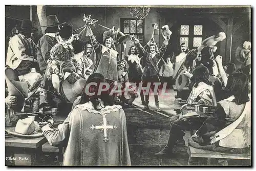 Cartes postales Cinema Les Trois Mousquetaires Alexandre Dumas Auguste Maquet