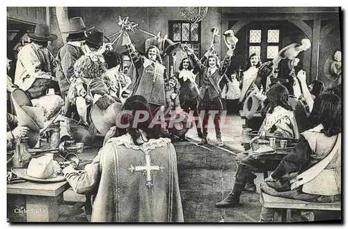Cartes postales Cinema Les Trois Mousquetaires Alexandre Dumas Auguste Maquet