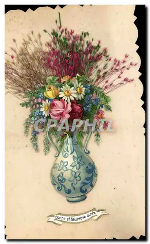 Cartes postales Fantaisie Fleurs