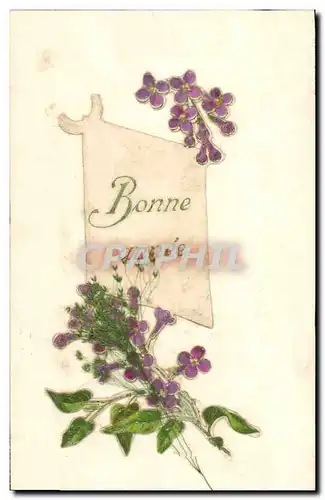 Cartes postales Fantaisie Fleurs