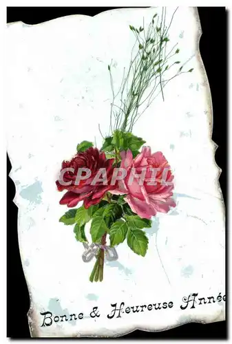 Cartes postales Fantaisie Fleurs