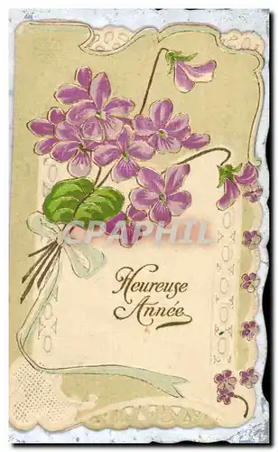 Cartes postales Brodee Fantaisie Fleurs