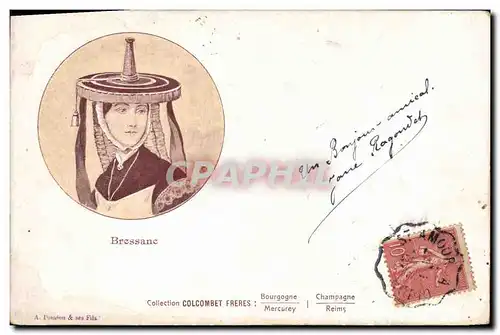 Cartes postales Folklore Bressane