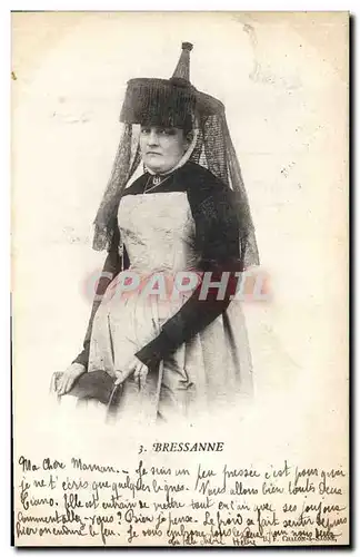 Cartes postales Folklore Bressanne