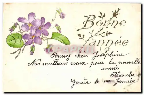 Cartes postales Fantaisie Fleurs