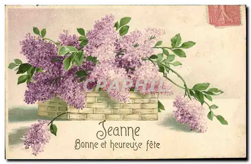 Cartes postales Fantaisie Fleurs