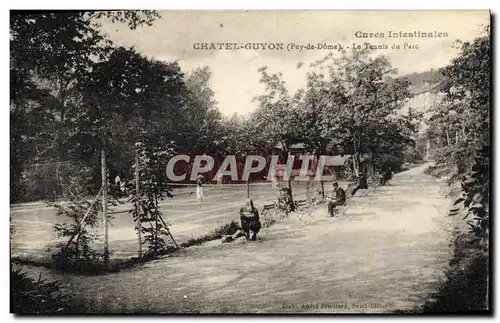 Cartes postales Tennis du parc Chatelguyon