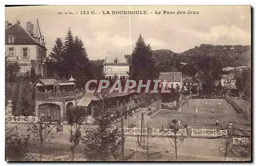 Ansichtskarte AK Tennis La Bourboule Le parc aux jeux