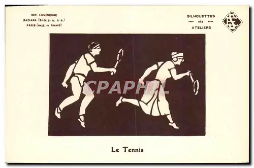Cartes postales Tennis