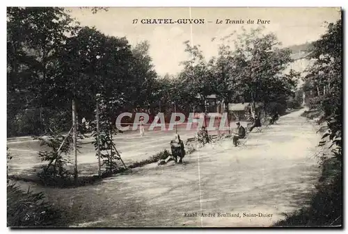 Cartes postales Tennis du parc Chatelguyon