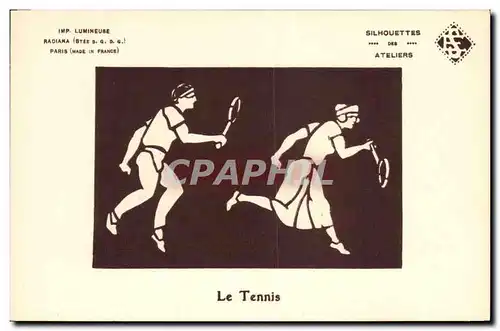 Cartes postales Tennis