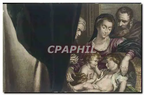 Cartes postales Puzzle Peinture