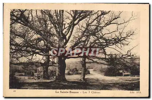 Ansichtskarte AK Arbre La Sainte Baume Les 3 chenes