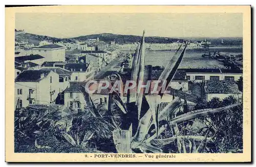 Cartes postales Port Vendres Vue generale