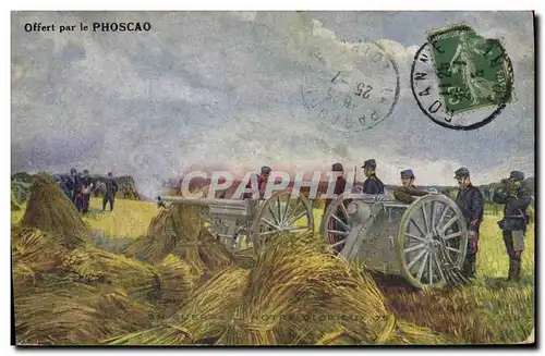 Cartes postales Militaria Notre glorieux 75 Phoscao