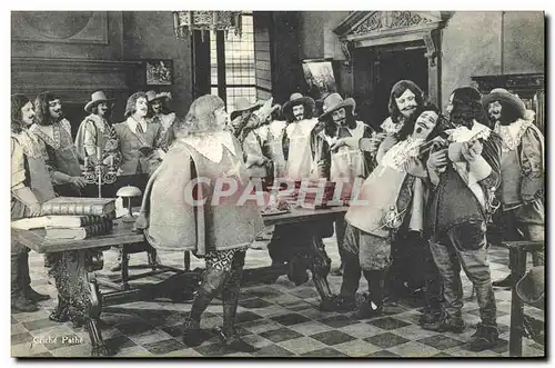 Cartes postales Cinema Les Trois Mousquetaires Alexandre Dumas Auguste Maquet