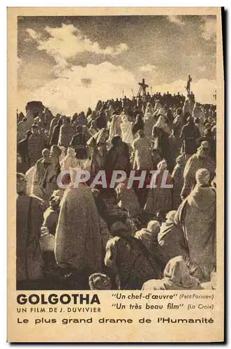 Cartes postales Cinema Golgotha Duvivier