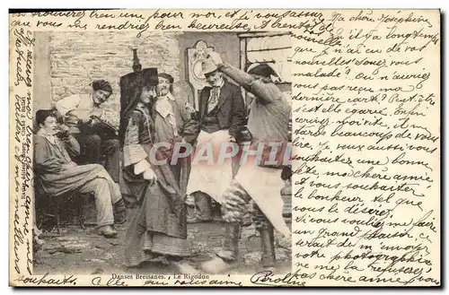 Cartes postales Folklore Bresse Danses Bressanes Le Rigodon