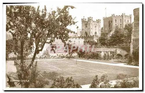 Cartes postales Tennis Durham Castle