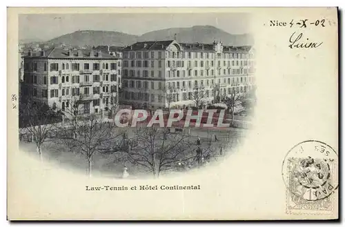 Cartes postales Nice Lawn Tennis et Hotel Continental