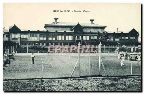 Cartes postales Tennis Casino Mers les Bains