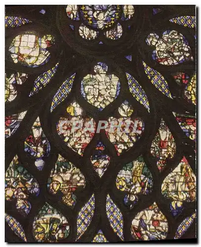 Cartes postales Puzzle Cathedrale Vitraux