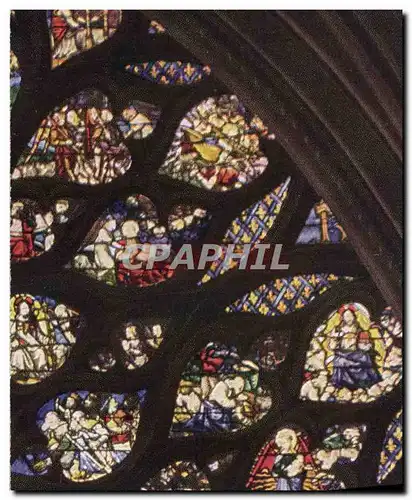 Cartes postales Puzzle Cathedrale Vitraux