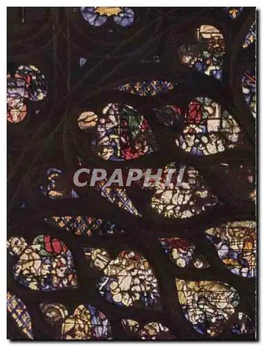 Ansichtskarte AK Puzzle Cathedrale Vitraux