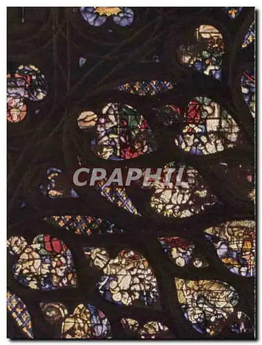 Cartes postales Puzzle Cathedrale Vitraux