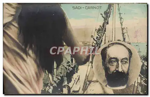 Cartes postales Puzzle Sadi Carnot Bateau Marins Militaria