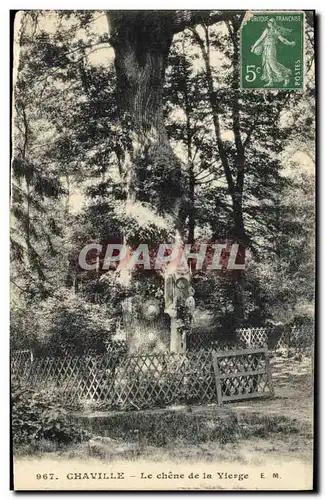 Cartes postales Arbre Chaville Le chene de la vierge