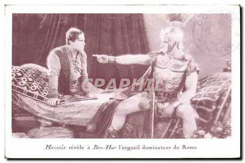 Cartes postales Cinema Messala revele a Ben Hur l&#39orgueil dominateur de Rome