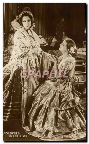 Cartes postales Cinema Violettes imperiales Raquel Meller Henri Roussel Le Regent