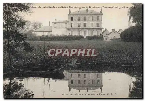 Ansichtskarte AK Cinema Maison de retraite des artistes dramatiques a Pont aux Dames Couilly