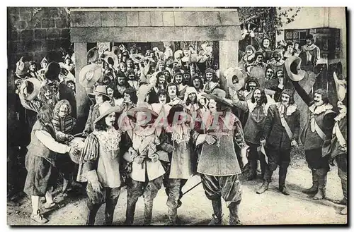 Cartes postales Cinema Les Trois Mousquetaires Alexandre Dumas Auguste Maquet