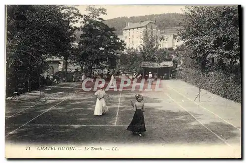 Cartes postales Tennis Chatelguyon