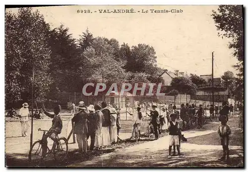 Cartes postales Tennis Club Val Andre Enfants Velo Cycle