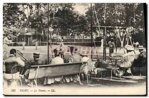 Cartes postales Tennis Vichy Femmes