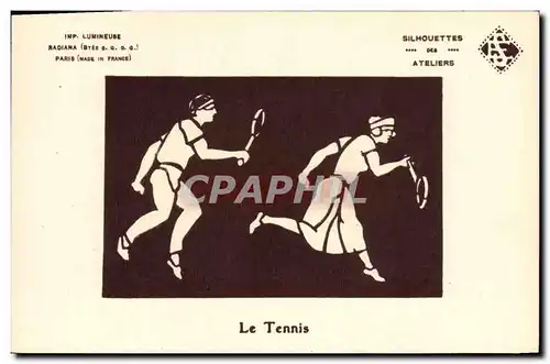 Cartes postales Tennis