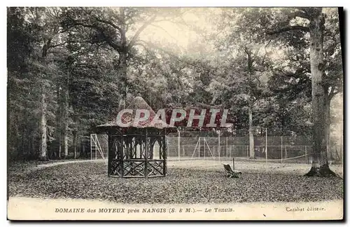 Cartes postales Tennis Domaine des Moyeux pres Nangis