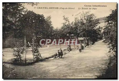 Cartes postales Tennis du parc Chatelguyon