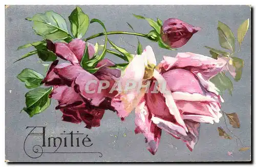 Cartes postales Fantaisie Fleurs