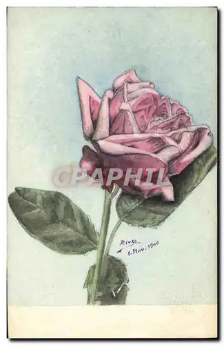 Cartes postales Fantaisie Fleurs
