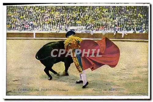 Cartes postales Corrida Course de taureaux Corrida de Toros Veronica