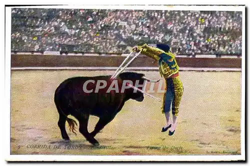 Cartes postales Corrida Course de taureaux Corrida de Toros Banderillas