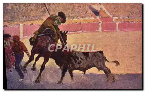 Cartes postales Corrida Course de taureaux