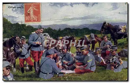 Cartes postales Militaria Une bonne partie de cartes Frere Mathias Marseille