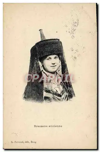 Cartes postales Folklore Bressane ancienne