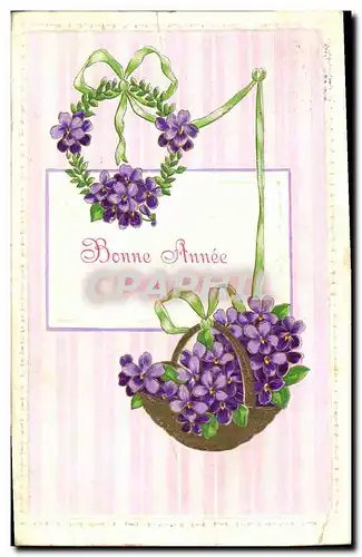 Cartes postales Fantaisie Fleurs