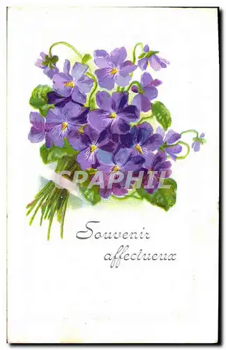 Cartes postales Fantaisie Fleurs